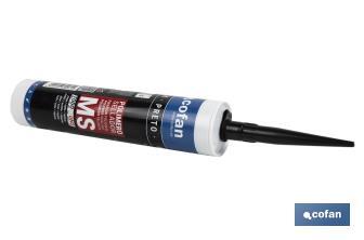 Scellant de Polymère MS | Couleur Grise | Cartouche de 290 ml - Cofan