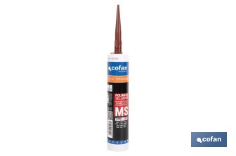 Scellant de Polymère MS | Different couleurs | Cartouche de 290 ml - Cofan