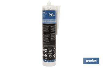 Scellant de Polymère MS | Couleur Grise | Cartouche de 290 ml - Cofan