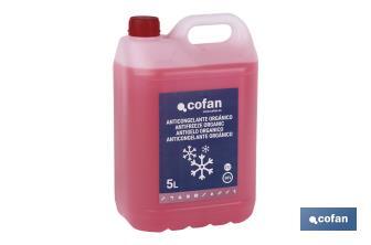 Anticongelante G-12 50 % Orgánico | Contenido de 1 y 5 litros - Cofan