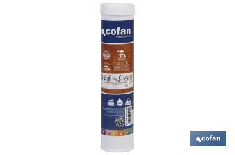 Lithium grease cartridge | ISO 6743/9 EP Standard | Suitable for copper mechanisms and their alloys - Cofan