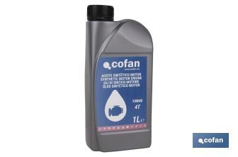 10W-40 PLUS 4-STROKE SYNTHETIC ENGINE OIL  - Cofan