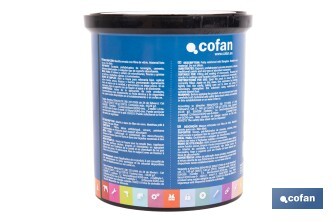 Mastic fibré élastique | Pour une utilisation en extérieur | Format de 1 et 5 kg - Cofan