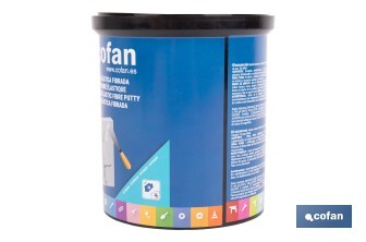 Mastic fibré élastique | Pour une utilisation en extérieur | Format de 1 et 5 kg - Cofan