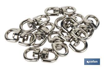 Nickle plated shackle - Cofan