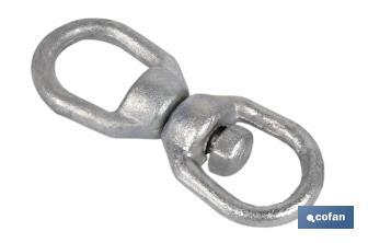 Reinforced rotatory shackle - Cofan