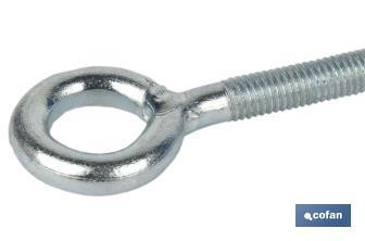 Fixation hook with nut - Cofan