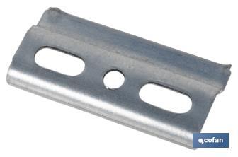 Hanging bracket for hanging and fixing | Size: 60mm  - Cofan