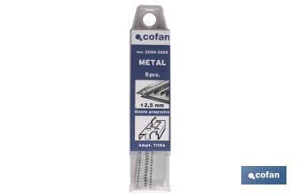 Sierras Calar (5 pcs) "Metal" - Cofan