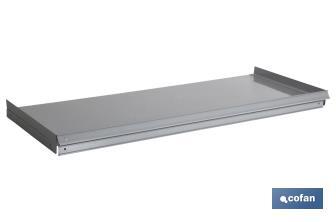 INCLINED SHELF TRAY WITH BRACKETS - Cofan