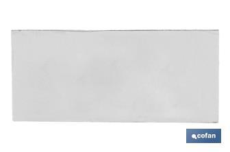 Catadióptrico Rectangular Autoadhesivo | Colores: ámbar y rojo | Medidas: 79 x 35 mm - Cofan