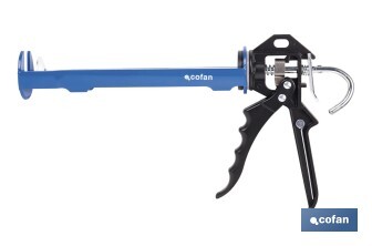Pistolet à silicone professionnel | Pistolet pour scellant en aluminium | Pour cartouches de 310 ml - Cofan