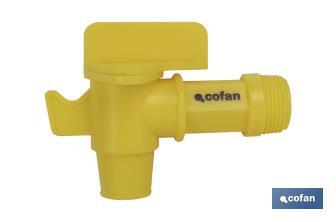 Polyethylene Tap R 3/4" - Cofan