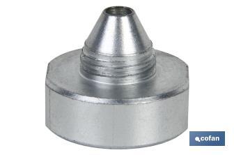 GREASE CARTRIDGE ADAPTER FOR SMALL AND LARGE THREADS - Cofan