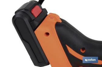 Pistola engrasadora a batería | Batería Li-ion 21 V 2 Ah | Presión máxima: 690 bar | Adecuada para cartuchos de 400 ml - Cofan