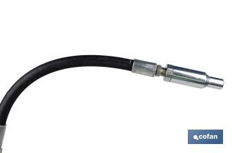 Straight oil control gun | Flexible Hose | Straight non-drip nozzle | High accuracy gun - Cofan