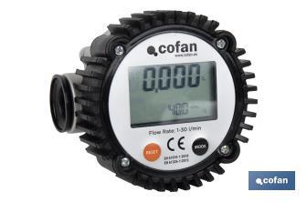 Digital Flow Meter for Oil Control Gun - Cofan