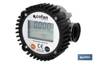 Digital Flow Meter for Oil Control Gun - Cofan