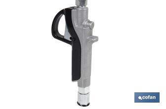 Straight oil control gun | Flexible Hose | Straight non-drip nozzle | High accuracy gun - Cofan