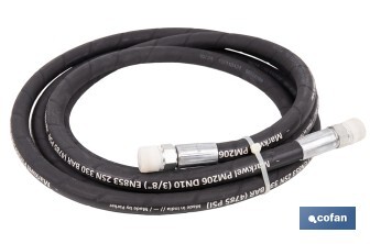 Manguera hidráulica | 2200 PSI | 1/2" BSP | Disponible en diferentes tamaños - Cofan