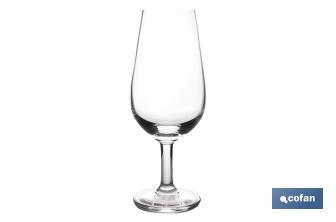 Pack of 6 wine tasting glasses | Suitable for all types of wine | Capacity: 17cl | Height: 15cm - Cofan