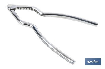 Cascanueces de acero inoxidable | Adecuado para frutos secos | Material: Acero inoxidable AISI 420 | Longitud: 18 cm - Cofan