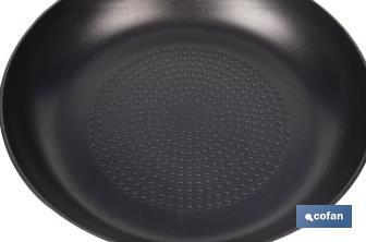 Non-stick aluminium frying pan, Brasatto Model | Diameter from 160 mm to 320 mm | With flameproof ring - Cofan