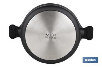 Full induction cookware set | 3 Pieces | Die-cast aluminium - Cofan