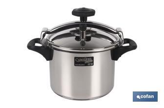 Classic Pressure Cooker, Polenta Model | Non-stick induction pressure cooker | Stainless steel - Cofan