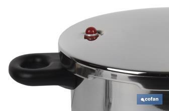 Pressure Cooker | Módena Model | Stainless Steel | Suitable for induction cooker - Cofan