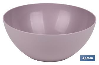 Salad bowl, Albahaca Model | Polypropylene | 3.5-litre capacity | Plastic bowl | Several colours - Cofan