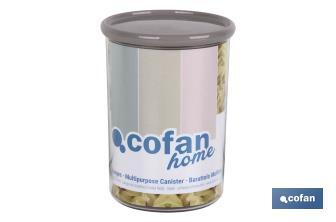 Boîte Multi-usages Modèle Albahaca | Fabriquée en Polystyrène et Polypropylène | Récipients de Stockage de Cuisine - Cofan