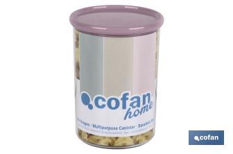 Multi-purpose canister, Albahaca Model | Polystyrene and polypropylene | Kitchen storage canisters - Cofan