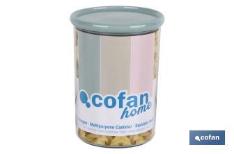 Multi-purpose canister, Albahaca Model | Polystyrene and polypropylene | Kitchen storage canisters - Cofan