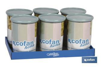 Multi-purpose canister, Albahaca Model | Polystyrene and polypropylene | Kitchen storage canisters - Cofan