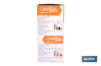 Bote de cocina de vidrio borosilicato | Tapa beige | Cierre a presión | Capacidad: 1,3 litros | Almacenaje de alimentos | Medidas: Ø10 x 23 cm - Cofan