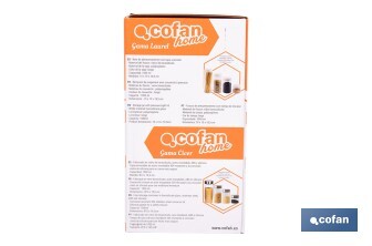 Bote de cocina de vidrio borosilicato | Tapa beige | Cierre a presión | Capacidad: 1 litro | Almacenaje de alimentos | Medidas: Ø10 x 18,6 cm - Cofan