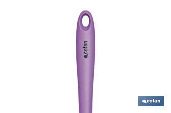 Colher De Sopa | Modelo Vergini I Nylon revestido com silicone I Medidas 28 x 8,5 cm | Concha de sopa - Cofan