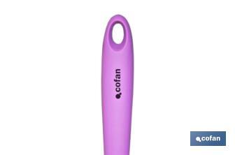 Sauce ladle | Vergini Model | Silicone-coated nylon | Size: 27 x 8cm | Resistance up to 220°C - Cofan