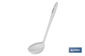 Soup ladle, Bach Model | Silicone and nylon | Size: 32cm - Cofan