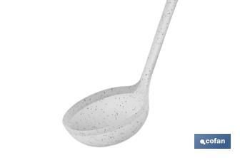 Soup ladle, Bach Model | Silicone and nylon | Size: 32cm - Cofan