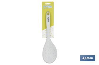 Kitchen spoon, Bach Model | Silicone and nylon | Size: 30cm - Cofan