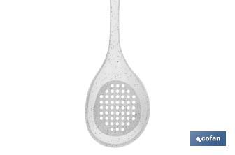 Skimmer spoon, Bach Model | Silicone and nylon | Size: 34cm - Cofan