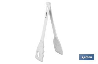 Salad tongs, Bach Model | Silicone and nylon | Size: 28cm - Cofan