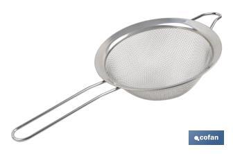 304 Stainless steel strainer | Sena Model | Several sizes | Useful strainer for different kitchen applications - Cofan