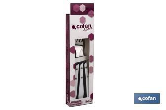 Pack de 3 fourchettes à steak ou de table | Avec 4 dents | En 2 couleurs - Cofan