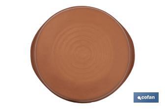 Heat-resistant terracotta round dish | Available in different sizes | Cook recipes on a slow burn - Cofan