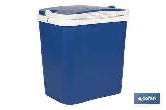 Nevera rígida | Color: azul | Material: polipropileno | Disponible en diferentes medidas y capacidades - Cofan