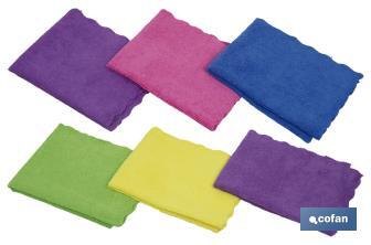 Pack of 3 microfibre cloths - Cofan
