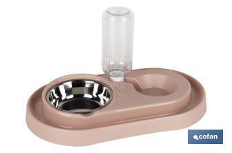 Food and water dispenser | Pet accessories | Nude Colour - Cofan